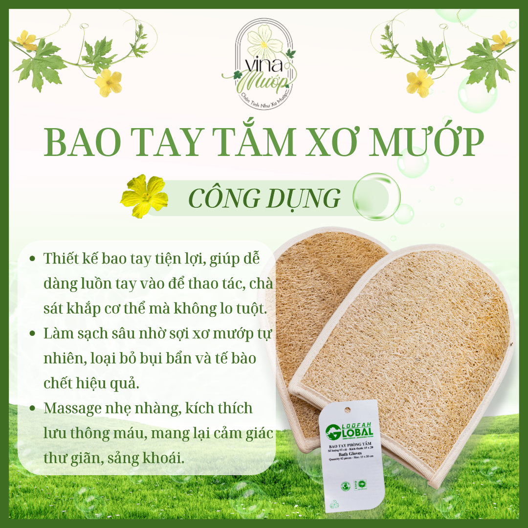 Bao tay phòng tắm (20x30cm)