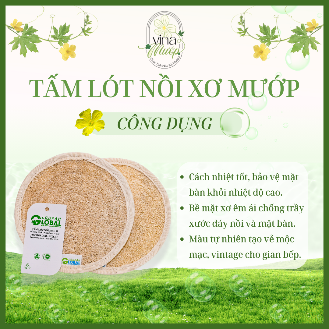 Tấm lót nồi (Size M)